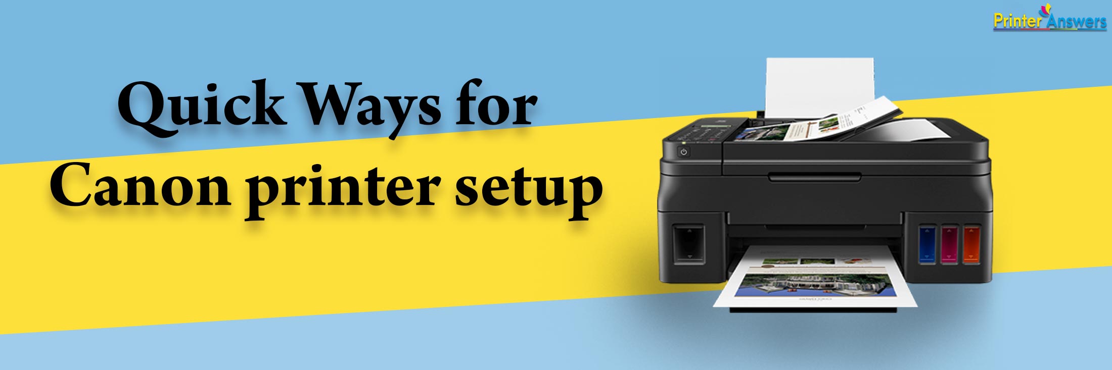 Canon Printer Is Not Printing How To Setup Canon Printer Printerasnwers
