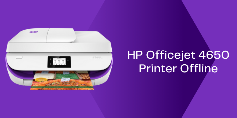 HP Officejet 4650 Printer Offline Issue