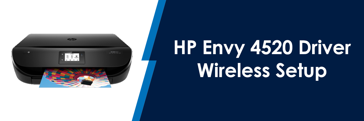 HP Envy 4520 Driver Wireless Setup