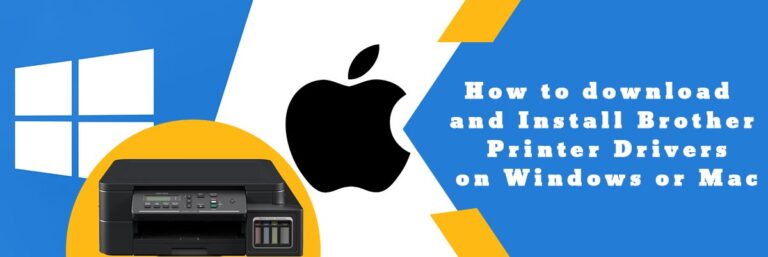 how to download brother printer driver on mac