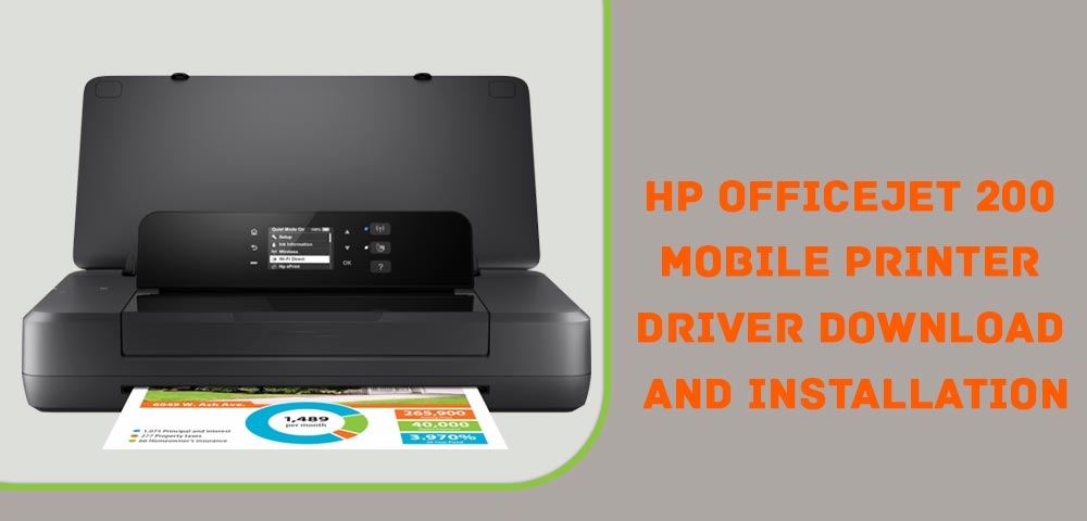 Hp Officejet 200 Mobile Printer Manual