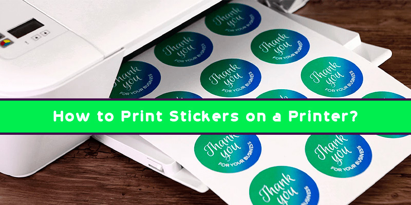 what paper do you need to print stickers